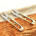 thumbnail image 4 of relayinert Thread Slicing Scissors Wear-resistant Retro Fashion Embroidery Sewing Slicers Fishing Line Clipper Nippers Pruning Tailor, 4 of 9