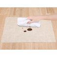 thumbnail image 3 of Unique Bargains Faux Leather Table Placemats for Kitchen Dining Table Light Beige 17x12in, 3 of 7