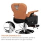 thumbnail image 2 of Sillón Barbero Onof  BC-001 Hidráulico Silla Estética Color Canela, 2 of 5