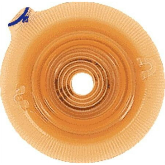 Assura Ostomy Barrier, Trim to Fit, Standard wear, 40 mm Flange, 3/4 to 7/8 Inch Opening, Green Code, 5 Count