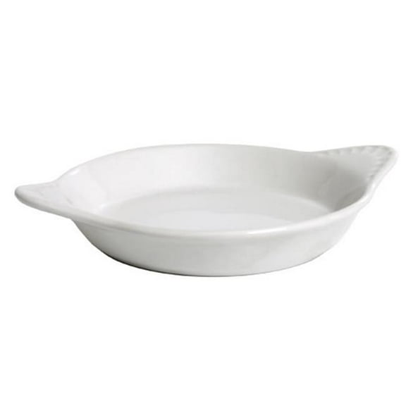 Tuxton China BWN-0902 7.75 in. Round Shirred Egg 9 oz. - White - 1 Dozen