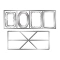 thumbnail image 2 of Troqueles de Corte Perfecl Plantilla de Grabado en Relieve Rectangular para DIY, 2 of 6