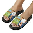 thumbnail image 5 of Bob's Burgers Shower Shoes for Women & Men, Non Slip Slippers Sandals Pool Slides Lightweight Beach Shoes for Home Garden Bathroom, 5 of 8