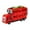 red, variant on Kokiya Cars Storage and Transporter Toy Truck with Cars for 2 3 4 5 6 Year Old Boys Double layer