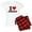 With Red Plaid Pant, variant on CafePress - I Heart Jesus Women's Light Pajamas - Women's Short Sleeve Print T-Shirt and Pants Light Cotton Pajama Set