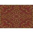 thumbnail image 1 of Ahgly Company Indoor Rectangle Patterned Red Fox Red Area Rugs, 6' x 9', 1 of 6
