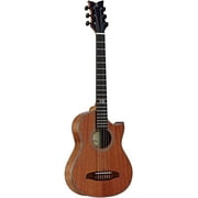 Ortega Guitars NL-WALKER-MM Nylon 6-String Guitar with Mahogany Top/Body, Gloss Finish