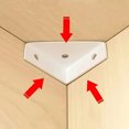 thumbnail image 4 of Thicken L-Shaped Corner Brackets,Heavy-duty Steel Angle Bracket,90 °   Right Angle Support,Durable Furniture Reinforcement Bracket, 4 of 10