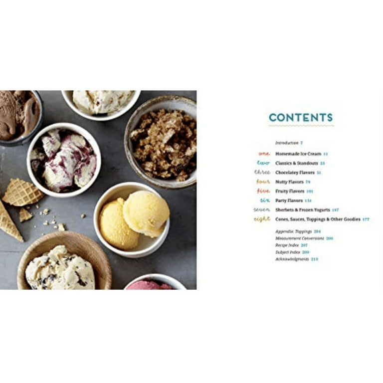 Old fashioned ice cream maker recipe book sales