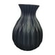 thumbnail image 1 of Jarrón de flores moderno Jarrón irrompible Arreglo floral decorativo minimalista para Negro, 1 of 9