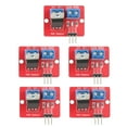 thumbnail image 1 of 5pcs 3.3V/5V MOSFET Driver Modules PWM Output Driving Boards Output 0‑24V, 1 of 15