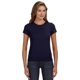 thumbnail image 1 of Camiseta de mujer 1x1 Baby Rib Scoop NAVY XL Yunque 1441, 1 of 1