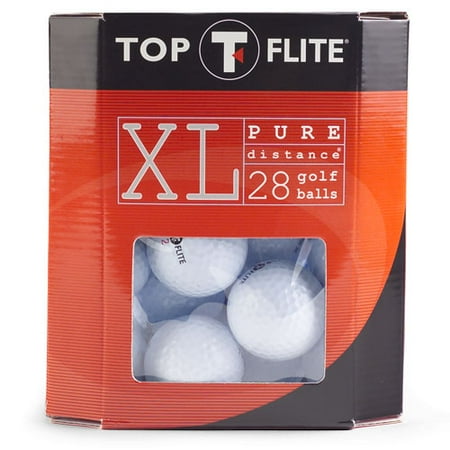 Top Flite XL Golf Balls, 28 Pack