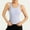 Light Blue, variant on Women's Compression Tank Top Shapewear Racerback Sleeveless Gym Shirt