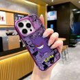 thumbnail image 3 of Funda de teléfono de Anime a prueba de golpes para iPhone, carcasa trasera mate de caramelo para iPhone 15, 14, 13, 12, 11 Pro Max, X, XR, XSMAX, 8, 7 Plus, 3 of 5