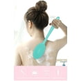 thumbnail image 2 of Hygienic Silicone Body Scrubber, Ergonomically Designed Long Handle For Ease Of Use, Double-Sided With Food Grade Silicone For Deep Cleaning And Relaxing Massage, Durable And Safe, 2 of 5