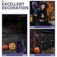 thumbnail image 2 of KAKOWELY 2 escobas de bruja de Halloween, accesorios de cosplay para niños, decoraciones para fiestas de Halloween, accesorios de disfraz de bruja, escoba de plástico realista., 2 of 5