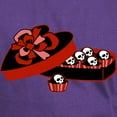 thumbnail image 3 of CafePress - Skull Valentine Candy Dark T Shirt - Men's Classic Graphic Cotton T-Shirt, 3 of 4