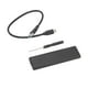thumbnail image 2 of Adaptador de carcasa SSD, M.2 NVME SATA SSD Accesorios de computadora Adaptador de carcasa NVMESATASSD Durabilidad mejorada, 2 of 9