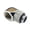 silver, variant on 90 Degree Rotating PC Water Cooling Elbow Adapters High Pressure Resistant Metal Fitting For Tight Space