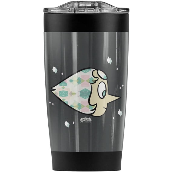 Steven Universe/Pearl Stainless Steel Tumbler 20 oz Coffee Travel Mug/Cup, Vacuum Insulated & Double Wall with Leakproof Sliding Lid | Great for Hot Drinks and Cold Beverages