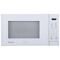 thumbnail image 1 of Magic Chef 1.1 Cu. ft. Countertop Microwave 1000W Digital Touch, White, 1 of 5
