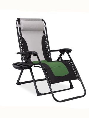 padded beach chair
