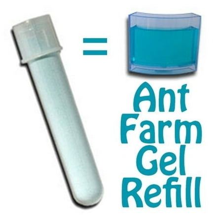 Ant Farm Gel Refill: BLUE Replacement Gel - Fills Most Gel Ant Farm