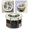 thumbnail image 4 of Parque para Mascotas Portátil, Plegable para Perros , , Bolígrafo para Juegos, Tiendas de , Perrera para Perros, Casa, Patio de S Yinane Perros Gatos Play Pen, 4 of 8