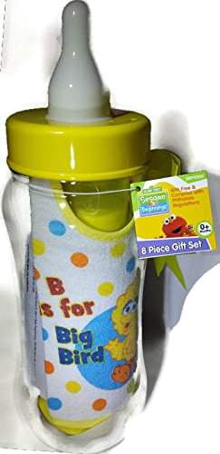 Sesame Street 8pc giftset bottle bank