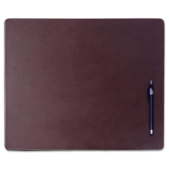 Dacasso - Cojín Para Mesa De Conferencias De Piel Marrón Chocolate, 17 X 14 Pulgadas