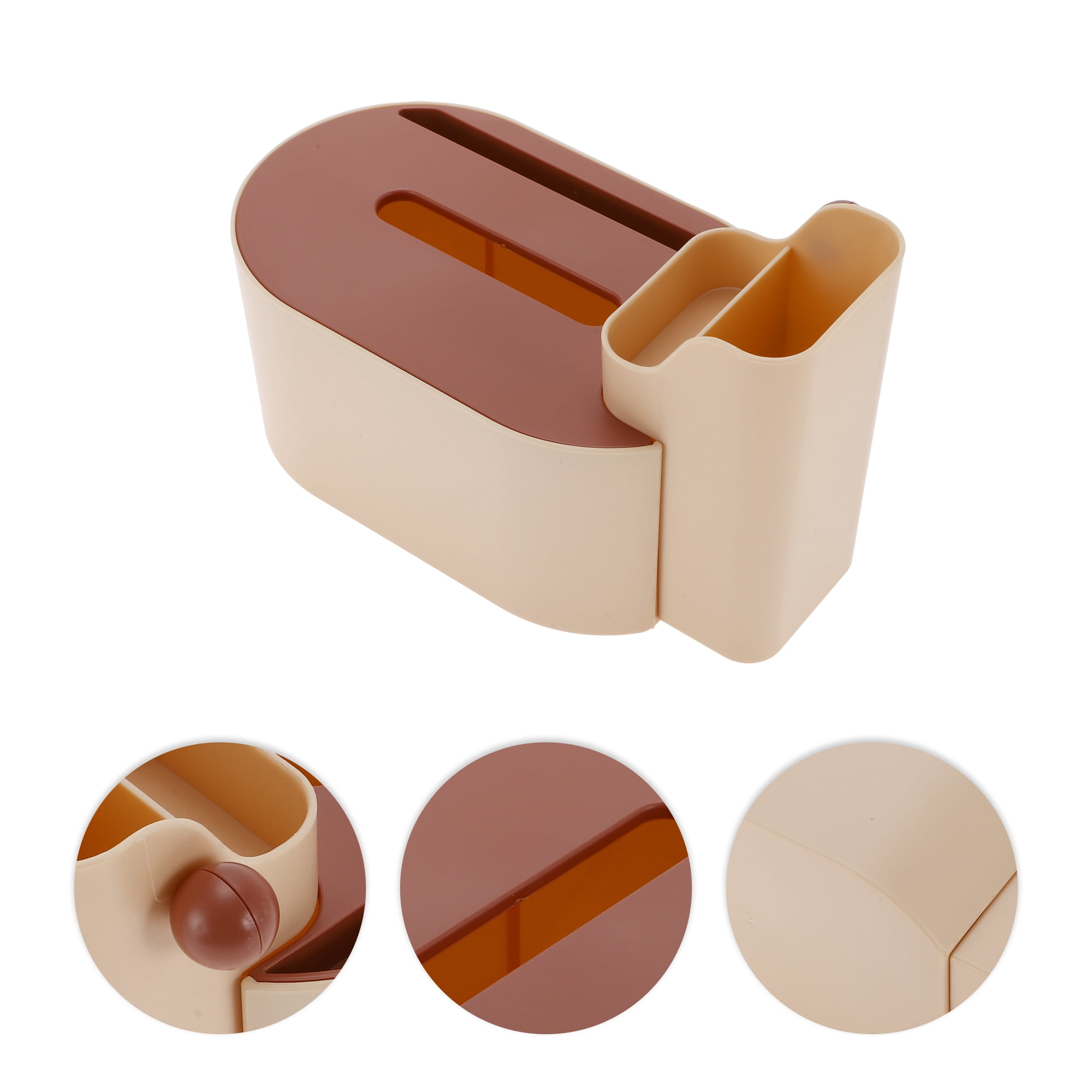 Unique Bargains 1 Pc Versatile Tissue Box Cover [Pink]