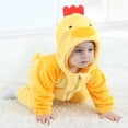 thumbnail image 4 of Pijama de franela con forma de pollo para bebés de 30 a 36 meses de Costume MerryJuly, 4 of 7