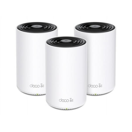TP-Link Deco XE75(3-pack) AXE5400 Tri-Band Mesh Wi-Fi 6E System White