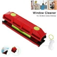 thumbnail image 1 of Magnetic Window Cleaner Tool Double-Glazed Window Glass Cleaning Wiper ForSingle/Double-Glazed Windows Portable Portable Glass Cleaning Tool (Red), 1 of 7