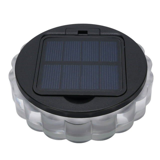 Luz Solar Para Valla, IP65, Una Prueba De Lluvia, Sensor De Luz De Alto Brillo, 8 Modos, Luz LED Solar Para Valla, Luz Cálida ABS Para Cubierta