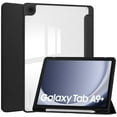 thumbnail image 1 of TFixol Slim Tri-Fold Protective Case for Samsung Galaxy Tab A9 & A9 Plus (8.7/11-Inch) with Pen Holder, Auto Wake/Sleep, Magnetic Closure, Transparent Design, Multiple Colors Available, 1 of 7
