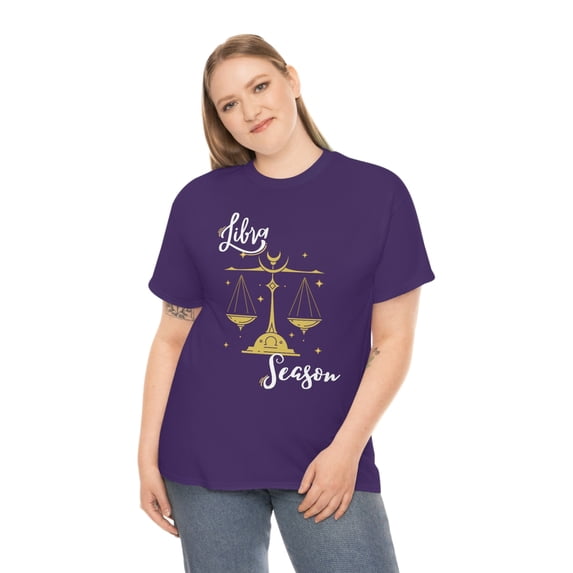 Libra Season Scales Shirt - Astrology Horoscope Zodiac Birthday Gift