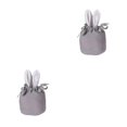 thumbnail image 1 of Billuyoard Bolsas de regalo de Pascua exquisitas de tela para dulces, lindas y excelentes decoraciones de Pascua, bolsas de regalo de conejito Type5 NO5, 1 of 6