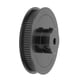 thumbnail image 2 of Rueda De Polea Síncrona Rueda Síncrona 80T 5mm GT2 Polea De Correa Dentada Aleación De Acero para Impresora 3D Torno CNC Fresadora(Negro), 2 of 8