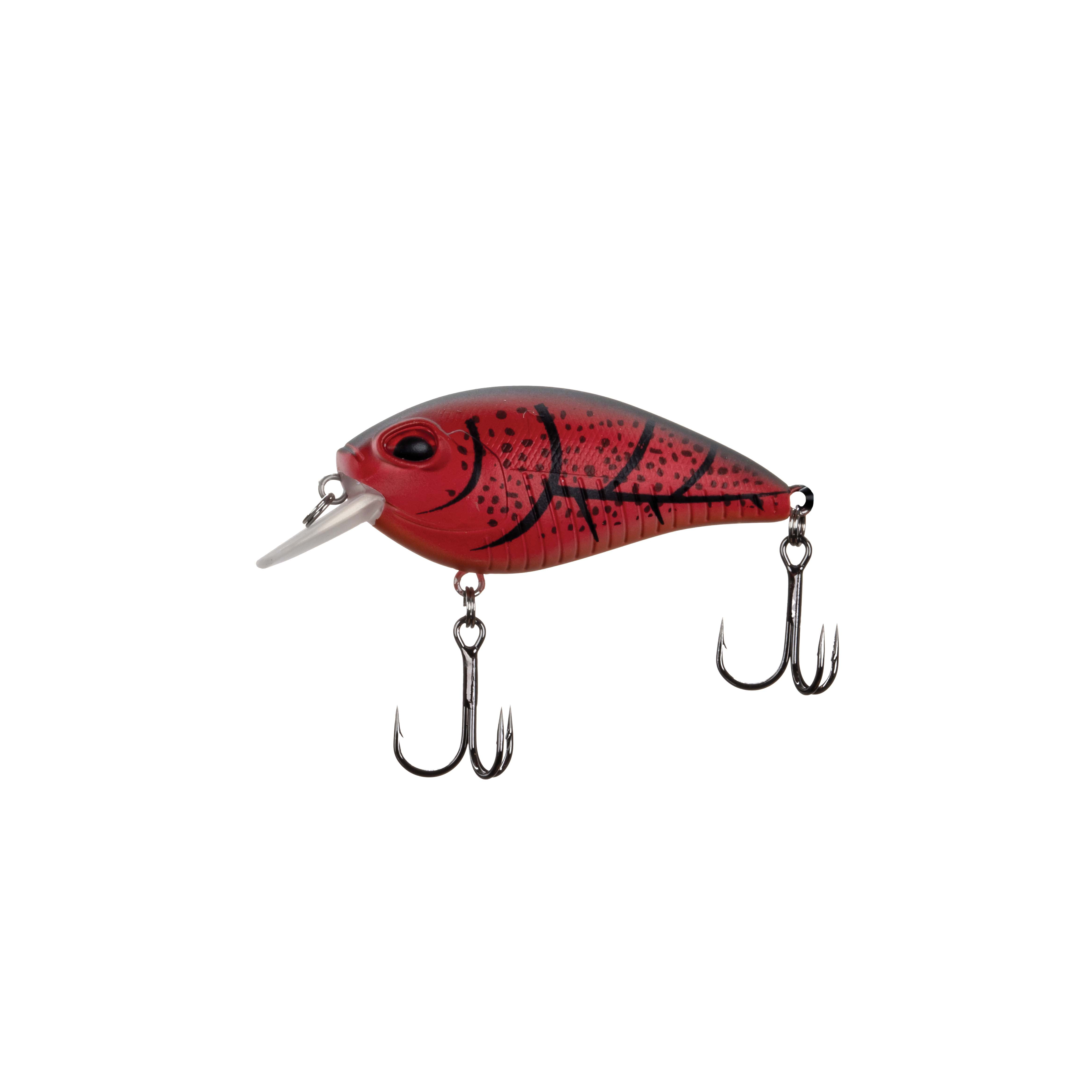 Ozark Trail Freshwater Squarebill Fishing Lure, Red Craw, 3/8 oz