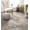 Beige, variant on Well Woven Machine Washable Nile Tarifa Vintage Bohemian Medallion Floral Border Grey 5' x 7' Area Rug