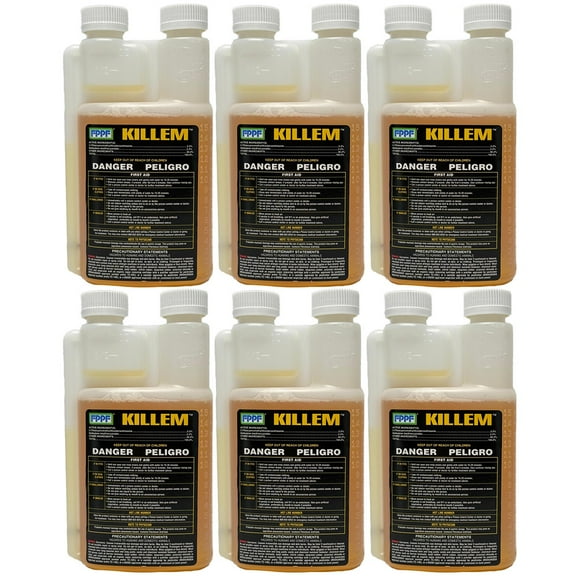 FPPF Killem 60119 - Fuel Biocide and Slimicide 16 oz. Bottle (Pack of 6)