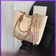 thumbnail image 3 of Bolso de mano femenino de gran capacidad para uso diario, sencillo, combinable con todo, para primavera y verano, 3 of 6