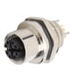 thumbnail image 1 of Toma de montaje en panel, orificio para toma de montaje en panel, conector rápido para montaje en panel, conector para cable eléctrico, tecnología avanzada, 1 of 12