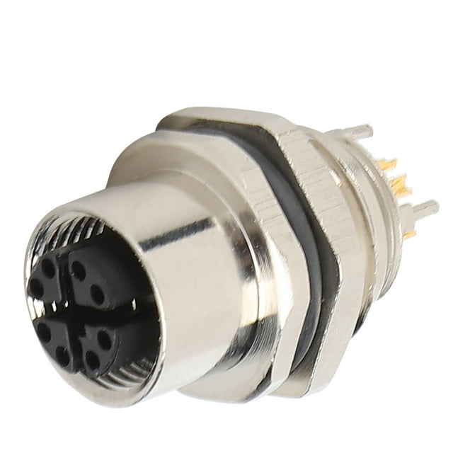 Conector rápido de montaje en panel, orificio para conector de cable eléctrico con orificio para montaje en panel, artesanía excepcional