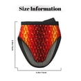 thumbnail image 4 of cool Red Dragon Skin scale Oven Mitts Heat Resistant - Soft Lining Silicone Mini Oven Mitts with HangingLoop, Kitchen Oven Gloves Heat Resistant 500℉ for Cooking Baking Microwave, 4 of 7