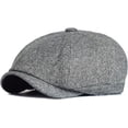 thumbnail image 2 of CoCopeaunts Spring Autumn Newsboy Caps for Men Fashion Octagonal Hat Flat Cap Women British Style Berets Vintage Painter Hat, 2 of 8