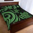 thumbnail image 4 of Juego de cama acolchado Islas Marshall - Tortuga Tentáculo Verde, 4 of 5