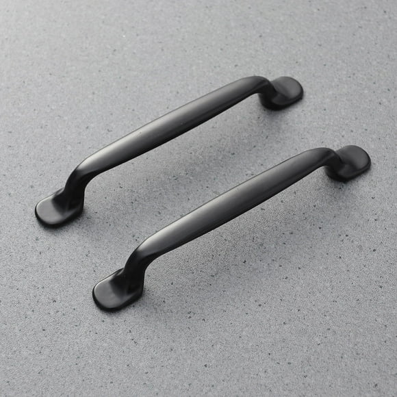 IFANLANDOR 2 Pcs Poignées de Tiroir de Meuble Alliage de Zinc Noir pour une Utilisation Facile en Cuisine